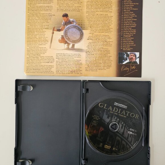 Gladiator DVD 2000 Widescreen Signature Selection - Russell Crowe, Joaquin Phoen - Picture 3 of 6